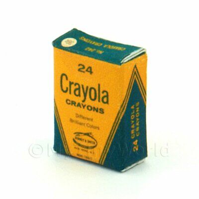 Miniatura per Casa Delle Bambole Crayola Scatola Da 1970s 
