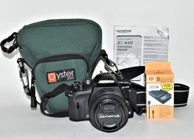 OLYMPUS E-410 DSLR CAMERA OUTFIT With ZUIKO Digital 17.5-45mm ZOOM LENS TESTED