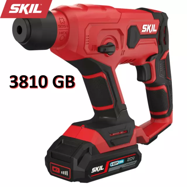 3S Marteau Skil 3810 Gb Avec Batterie 18V