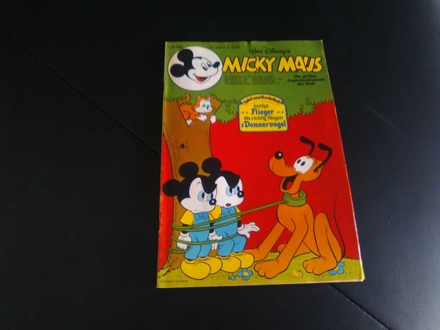 Micky Maus Nr. 24 / 12.06.1979 mit Beilage und Schnipp / guter Zustand 