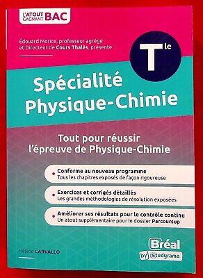 Lycee - Terminale Specialite Physique - Chimie - Reussir Son Bac -Carvallo -2022