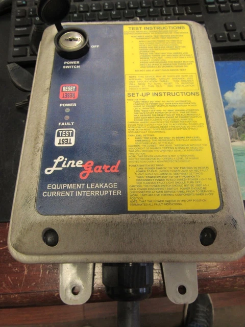 Linegard Equipment Leakage Current Interrupter Pgf1-53 403-36C