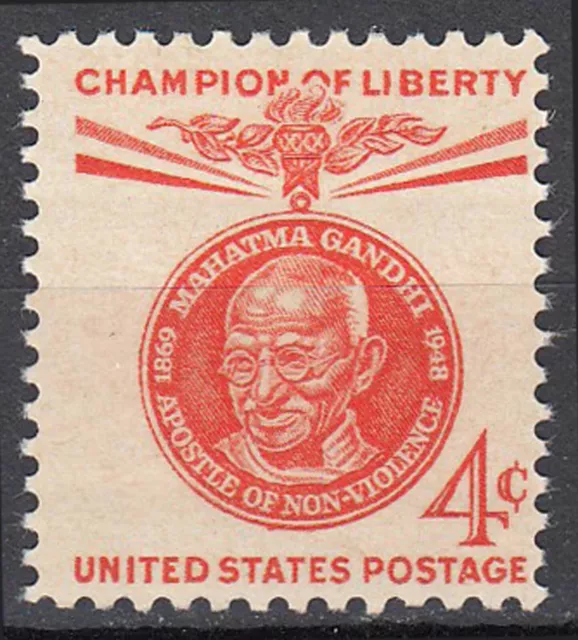 USA Mi Nr. 804 postfrisch MNH Mahatma Gandhi Indien Rechtsanwalt Asket Pazifist