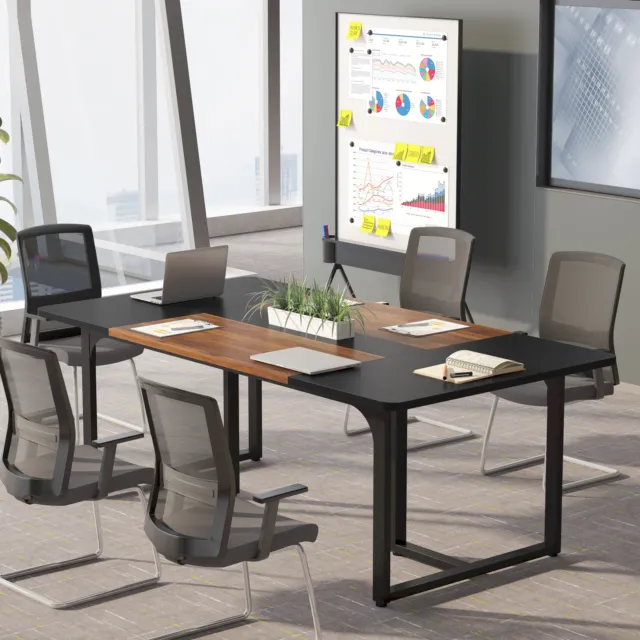 Rectangle Conference Table Office Business Table for Small Meeting Room Chamber