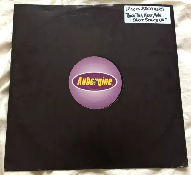 DISCO BROTHERS Rock Tha Beat / We Can't Stand Up (12" 1999)