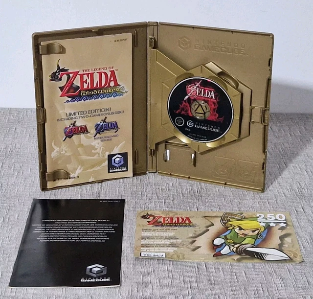 2003 NINTENDO GAMECUBE The Legend of Zelda The Wind Waker Ltd Edition