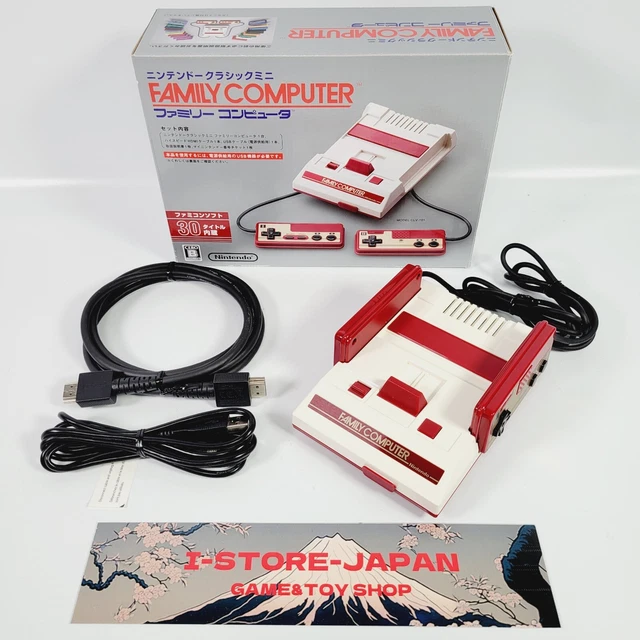 NINTENDO CLASSIC MINI Famicom Nes Family Computer Console 30 Gamesofts ...