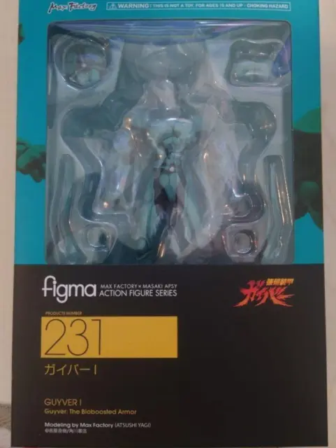 figma 231 Guyver The Bioboosted Armor Guyver 1 Action Figure toy Max Factory