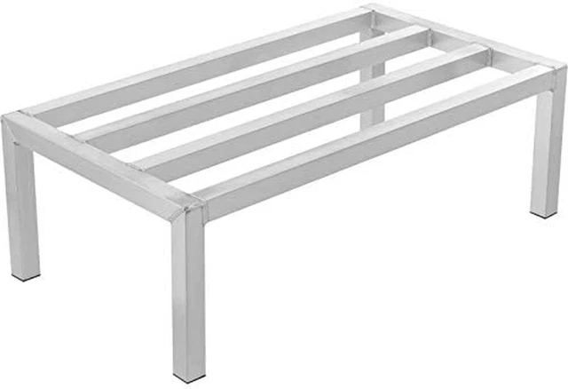 Aluminum Dunnage Rack Storage in Restaurant Kitchens Garages and More NEW