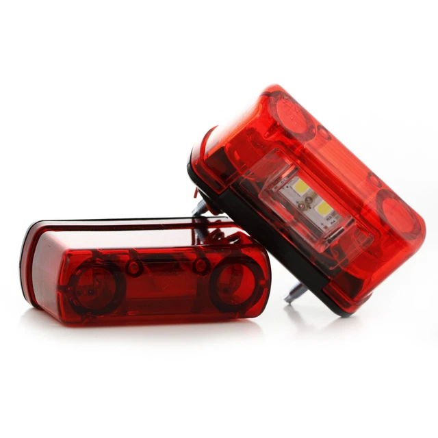 Luce LED 24V Per Rimorchio - Doppia Funzione Bianca/Rossa Per Targa - Foto 10