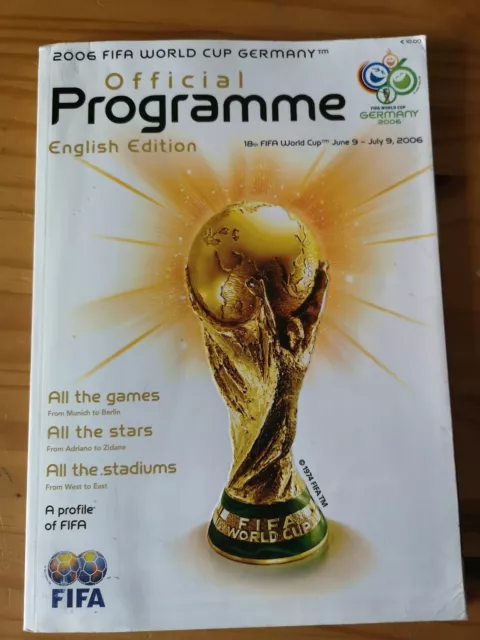 2006 FIFA World Cup Germany- Official Programme - English edition 