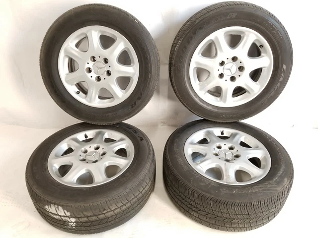 ORIGINAL MERCEDES BENZ S-Class W220 alloy rims with tires complete ...