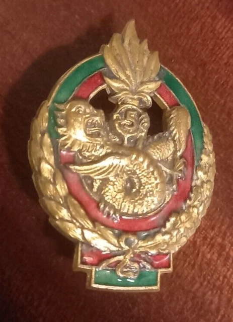 INSIGNE 1° REC 3° Escadron LÉGION ÉTRANGÈRE Retirage Drago FFL BADGE