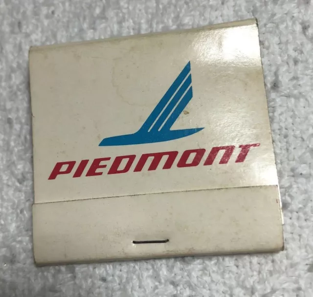 Vintage Matchbook Piedmont Air Airline Philadelphia, PA RARE FULL EUC