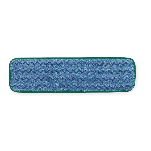 RUBBERMAID COMMERCIAL PRODUCTS FGQ41000GR00 Flat Mop Pad,Microfiber