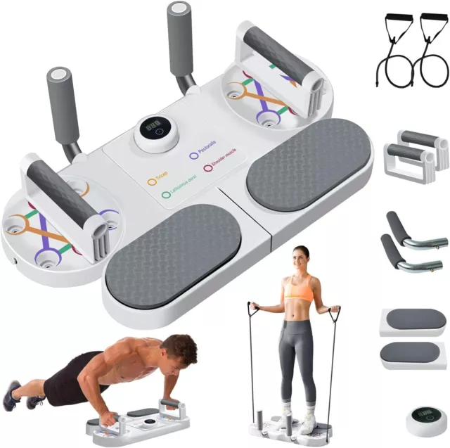 Multifunction Push Up Rack Board System Fitness Workout Train Gym Exercise Stand