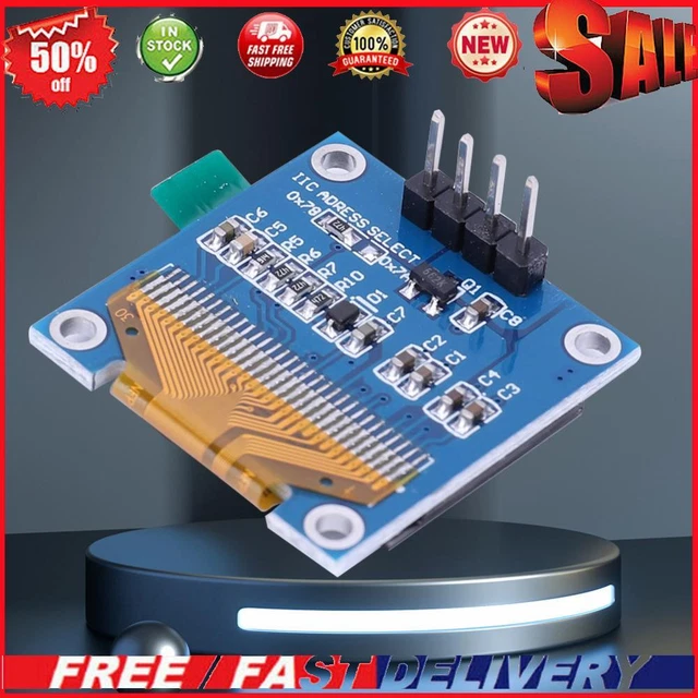 Esp32 Display Display OLED 0.96 Pollici Bianco SSD1306 128x64 - Modulo I2C/ IIC Per Arduino E Raspberry Pi S9 Display Oled Gx