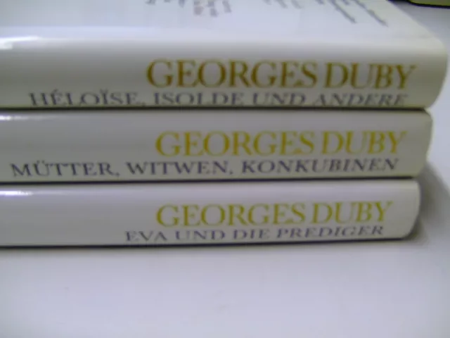 GORGES DUBY - Konvolut . HÉLOISE - MÜTTER - EVA