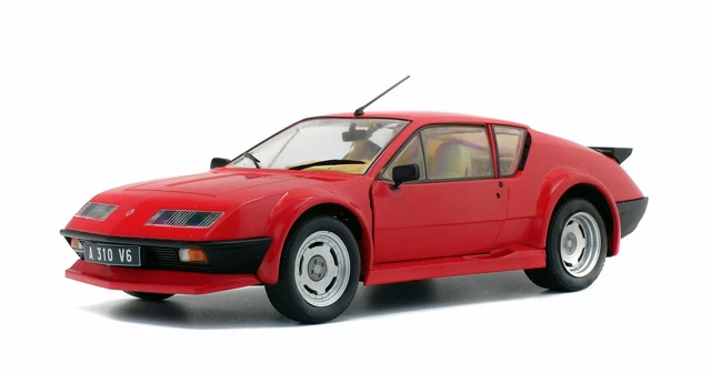 ALPINE A110 PACK GT 1983 1/18 SOLIDO S1801202 voiture de collection échelle