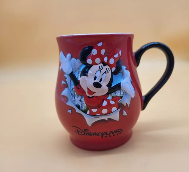 Tasse Minnie En Relief Autentique Disney