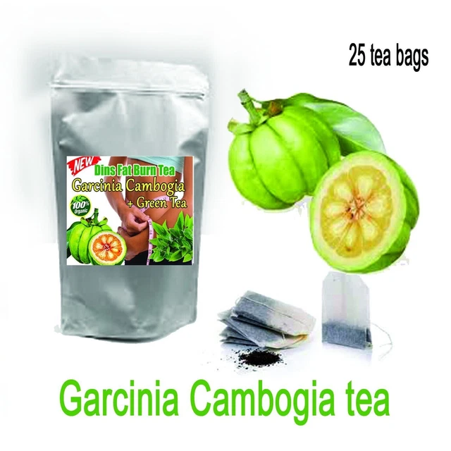 GARCINIA CAMBOGIA TEA Natural Fat Burner Weight Loss Support 25 tea