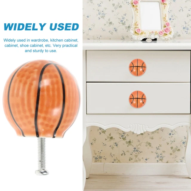 Cabinet Knobs Vintage Cabinet Handle Basketball Cartoon Cabinet Door Door Handle 8