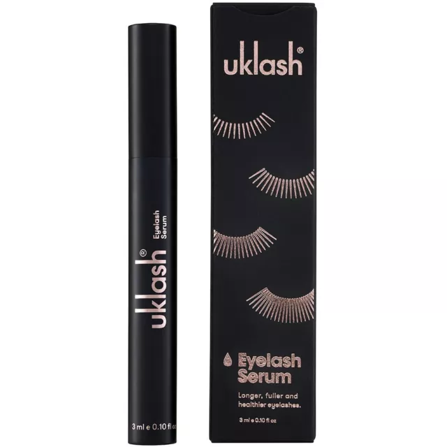 Potenciador del crecimiento de suero de pestañas Uklash - 3 ml nuevo, sellado y genuino