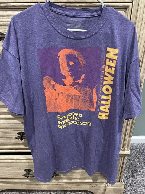 John Carpenters Halloween XL T Shirt Everyone Is Entitled To One Good Scare 2021