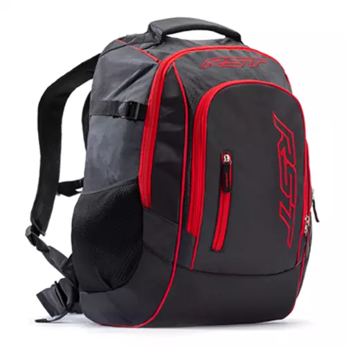 Motorcycle Rucksack RST Luggage Motorbike Ruck sack Backpack Black Red