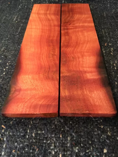 Jarrah timber slices. Knife scales. Wood crafting. Luthier inlay. Mini slabs