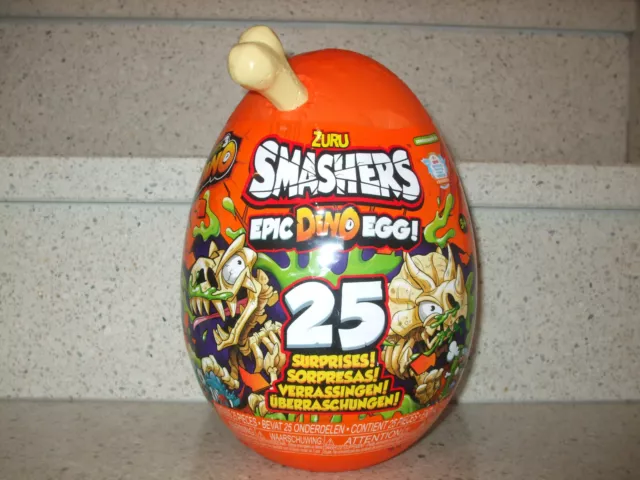 ZURU SMASHERS Epic Dino Egg / XXL Dinosaurier Ei mit 25 Überraschungen - NEU OVP