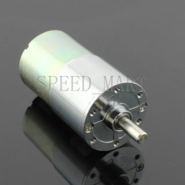 Reversible 37mm 12V DC 1000 RPM Gear-Box Speed control Electric Motor ZGA37RG