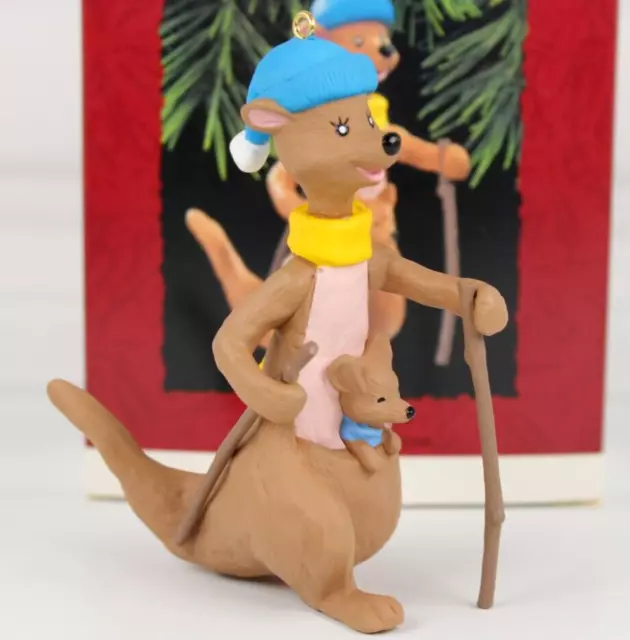 Hallmark Kanga And Roo From The Winnie The Pooh Collection Vintage Ornament 1993