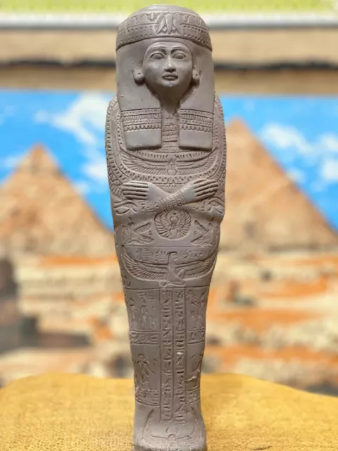 Goddess Isis Ushabti , Ancient Egyptian goddess Statue , Made in Egypt