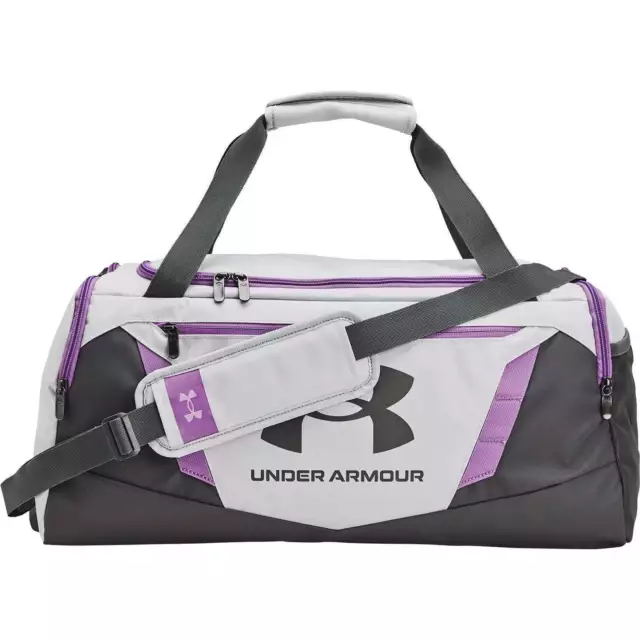 Under Armour Unisex Undeniable 5.0 Small Holdall Gym Lightweight Durable - Grey