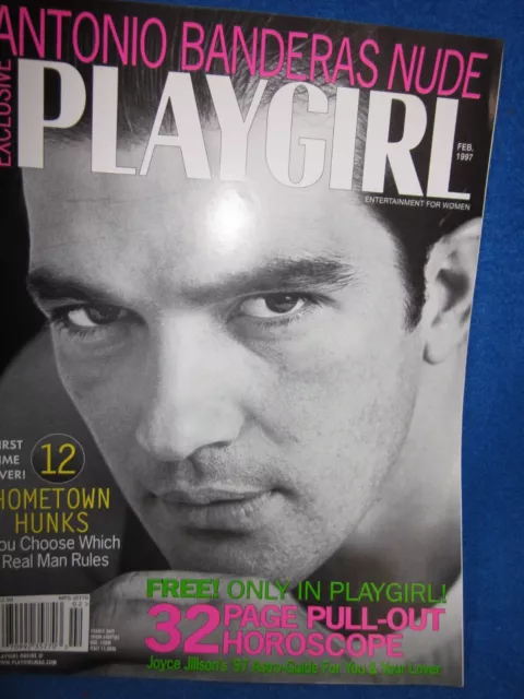Playgirl Magazine Rare Vintage February 1997 Nude Men 5 Pictorials Gay