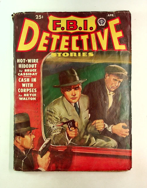 FBI Detective Stories Pulp Apr 1950 Vol. 2 #4 FR/GD 1.5