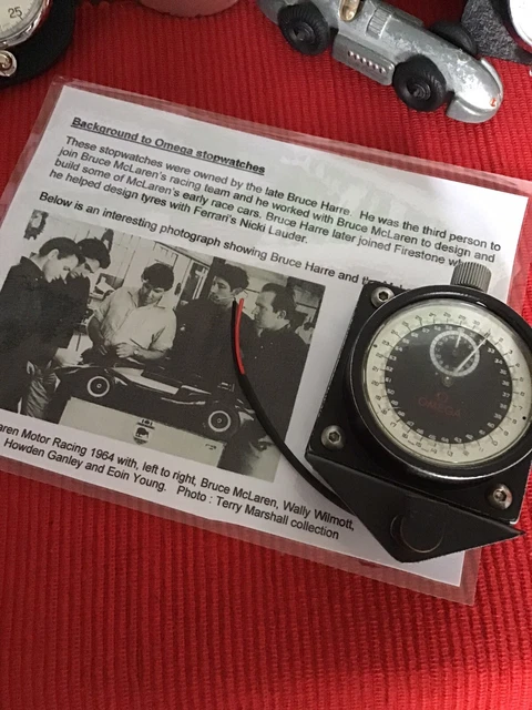 VINTAGE RALLY TIMER Stopwatch - OMEGA Rally Timer & P Light Case ...