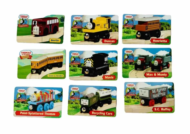 Thomas & Friends Wooden Railway Collector Cards #7 Henrietta Mavis SC Ruffy  NEW