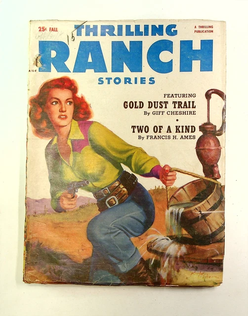 Thrilling Ranch Stories Pulp Sep 1951 Vol. 43 #2 VG
