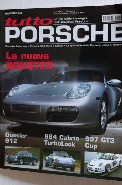 supercar Rivista Tutto Porsche n. 21 Anno VI la nuova Boxster