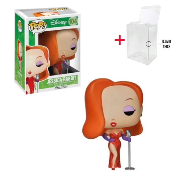 FUNKO POP WHO Framed Roger Jessica Rabbit #104 Figure New With ...