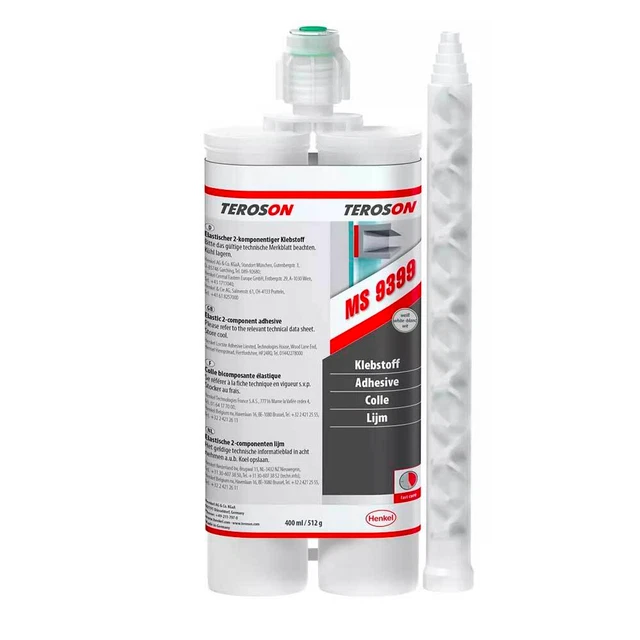 TEROSON MS 9399, mastic bi composant, blanc 400ml