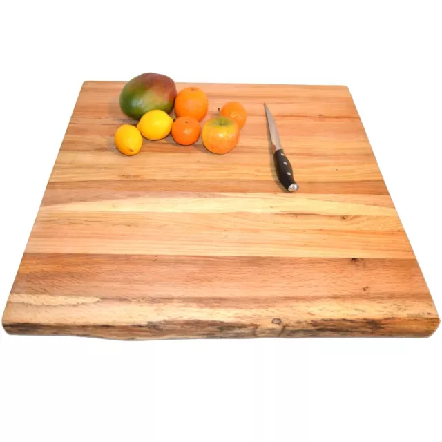 Xlarge tagliere macellaio legno massello rovere preparazione cucina fatta a mano