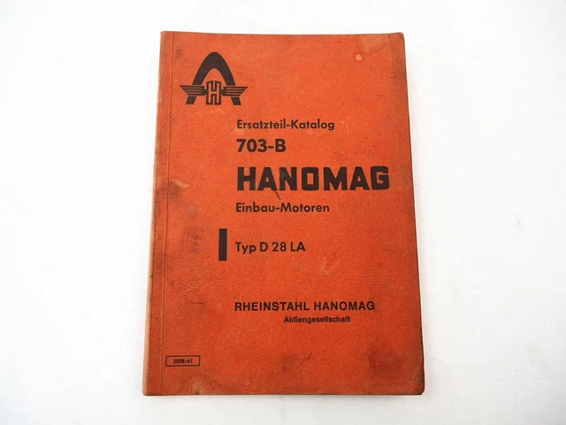 Hanomag Dieselmotoren D 301 Werkstatthandbuch | 56760
