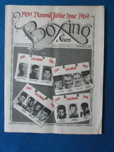 Boxing News Magazine - 12/9/69