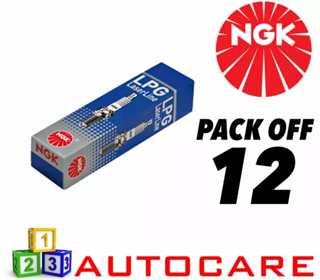 NGK LPG (GAS) Spark Plugs BMW 7 Series 8 Series VW Phaeton #1565 12pk