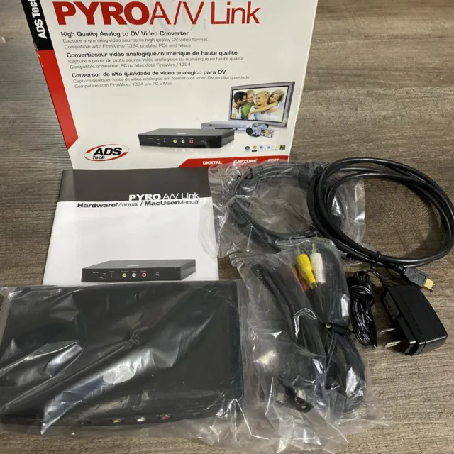 ADS Tech PYRO A/V-Link Pyro Analog to DV Video Converter API-550