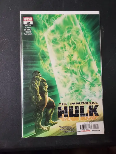 Immortal Hulk #10 (Marvel, August 2018) Alex Ross - 1st Print -