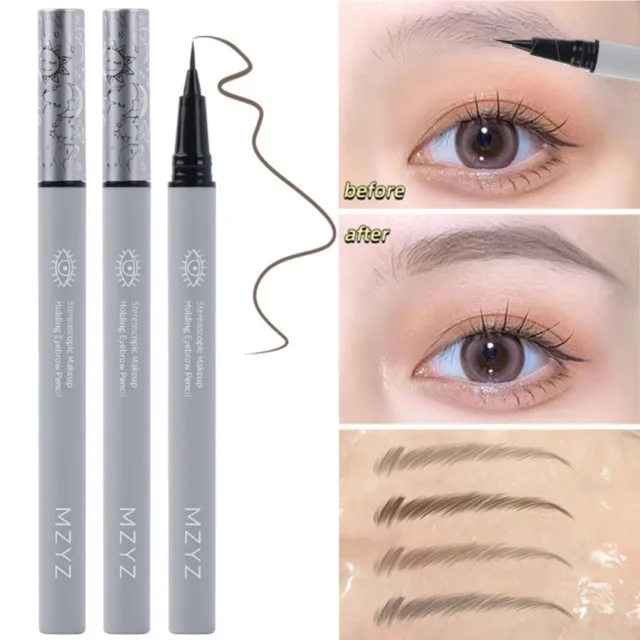 Fine EyeLiner Pen Eyebrow Brush Eyebrow Enhancers Liquid Eyebrow Pencil